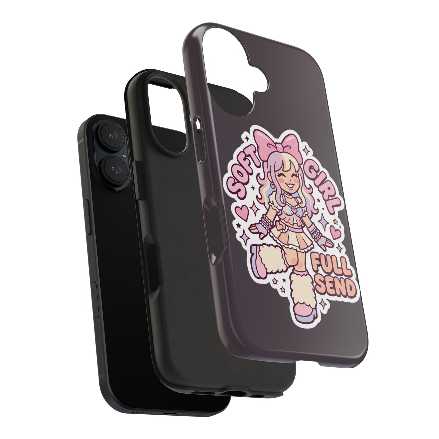 Soft Girl Tough Phone Case — Cute Pastel