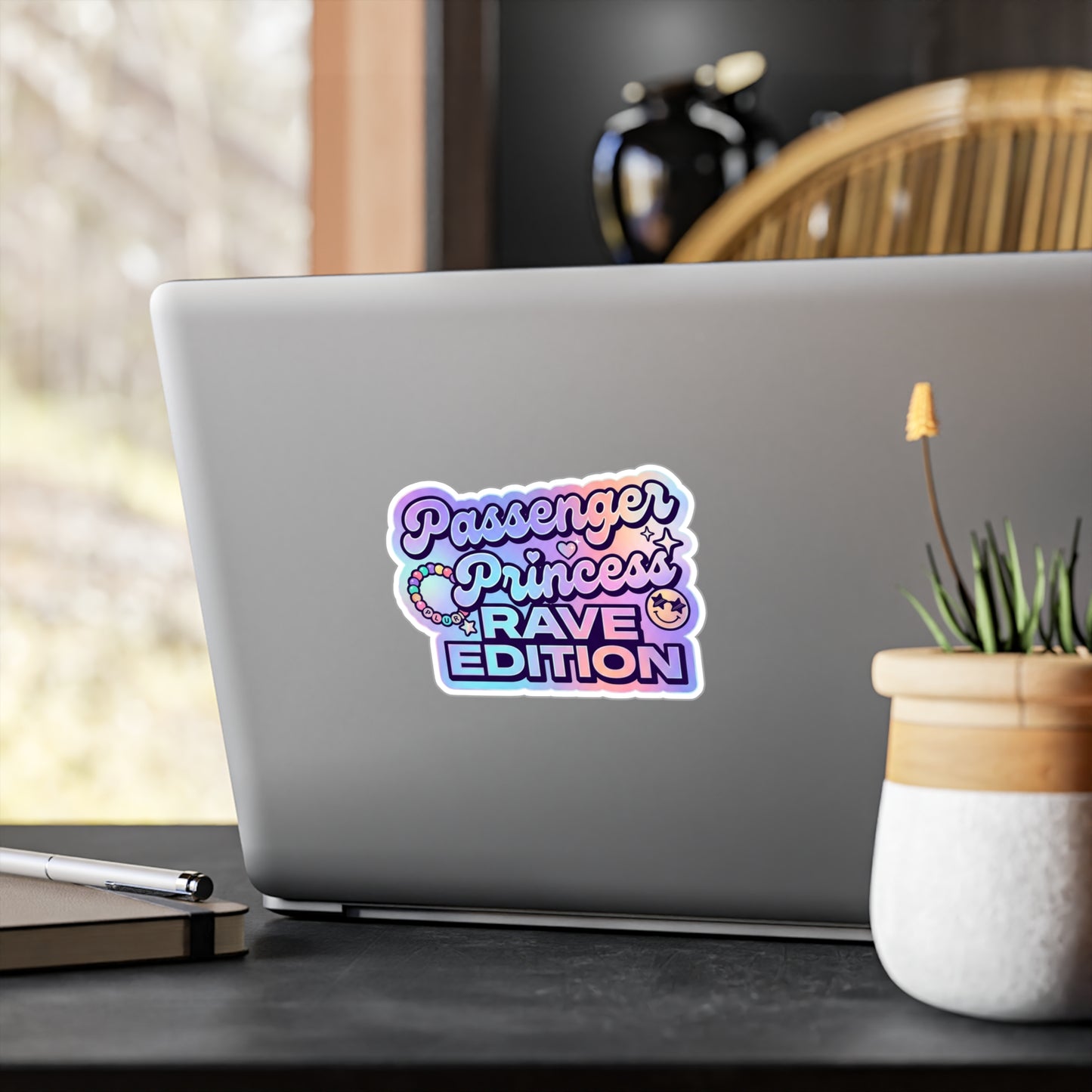 "Passenger Princess: Rave Edition" Cute Pastel Sticker