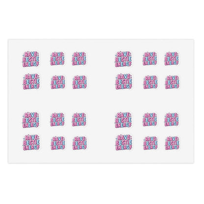 'Have Bestie Energy' Cute Girlfriend Friendship Trading Sticker sheet