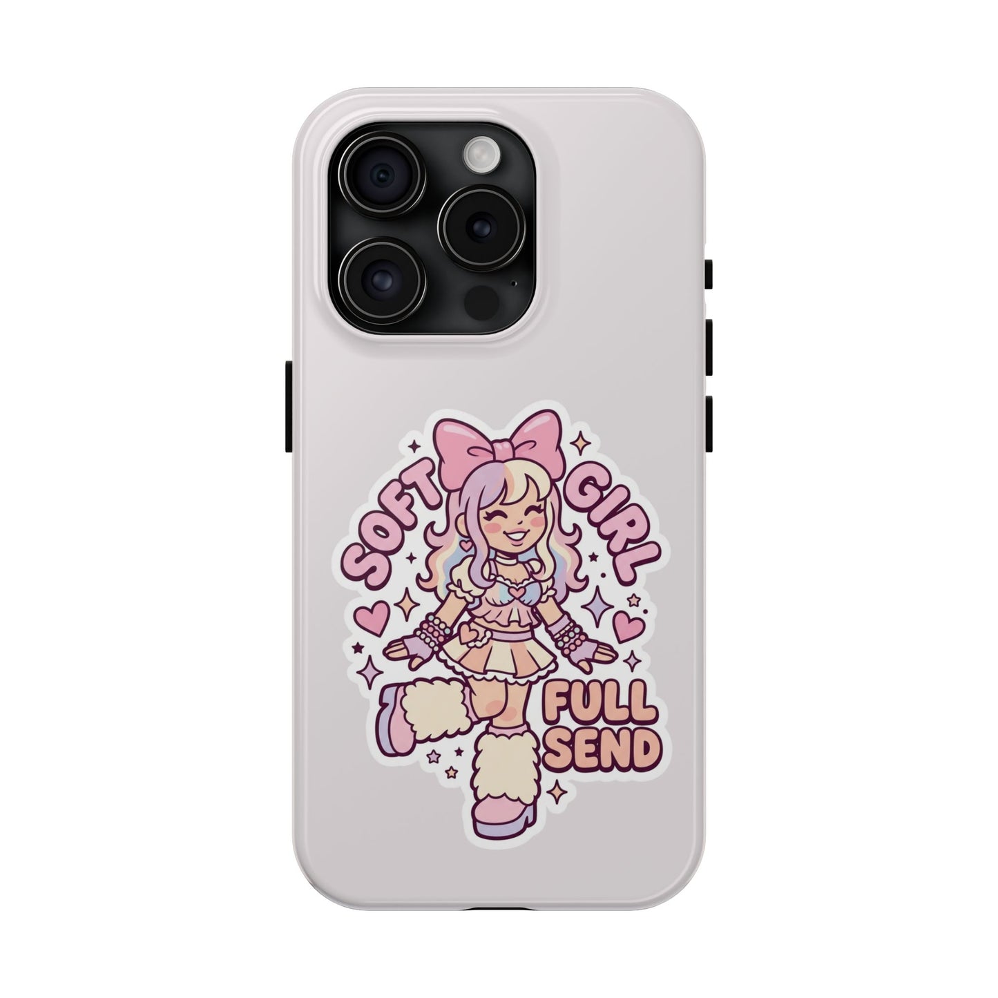 Soft Girl Tough Phone Case — Cute Pastel