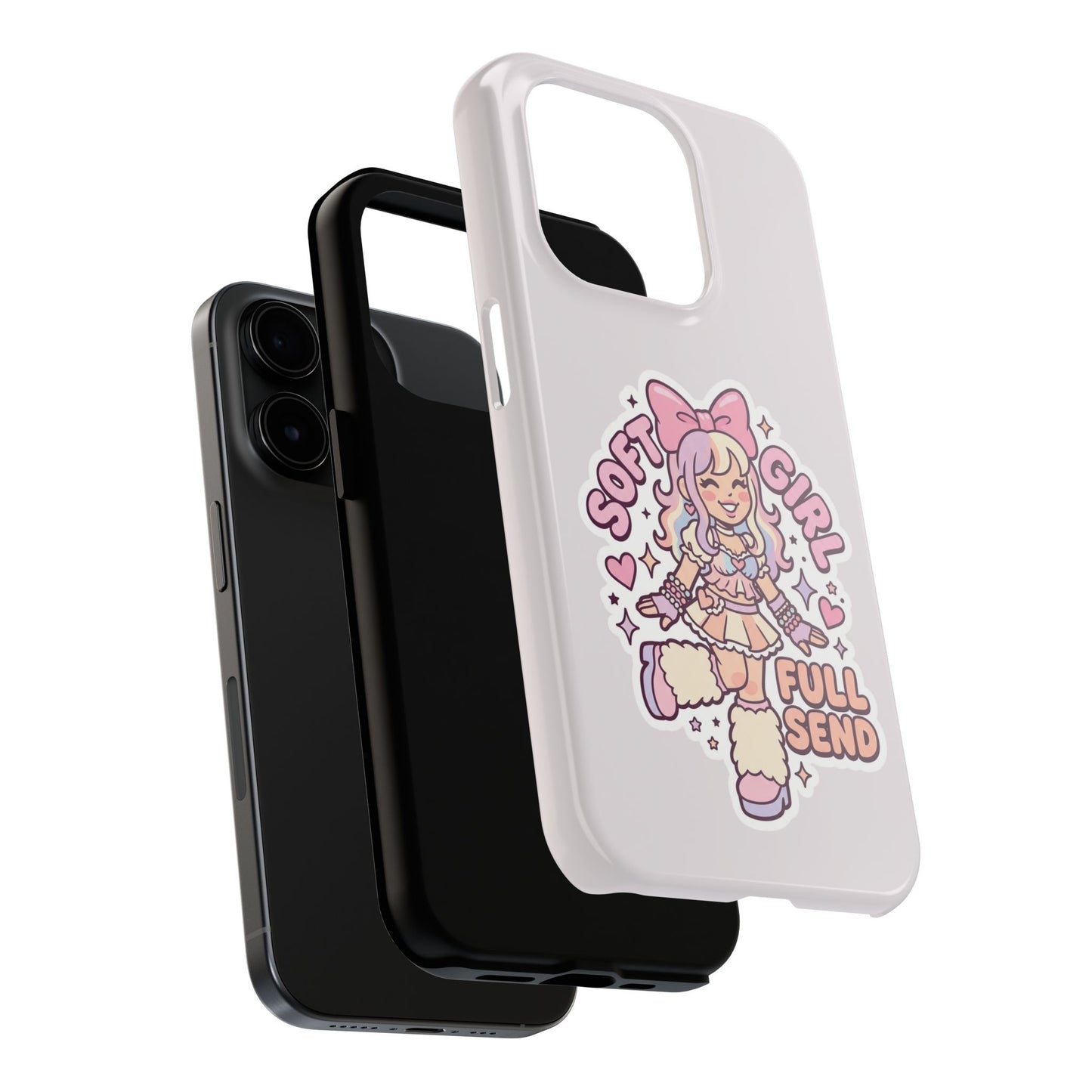 Soft Girl Tough Phone Case — Cute Pastel