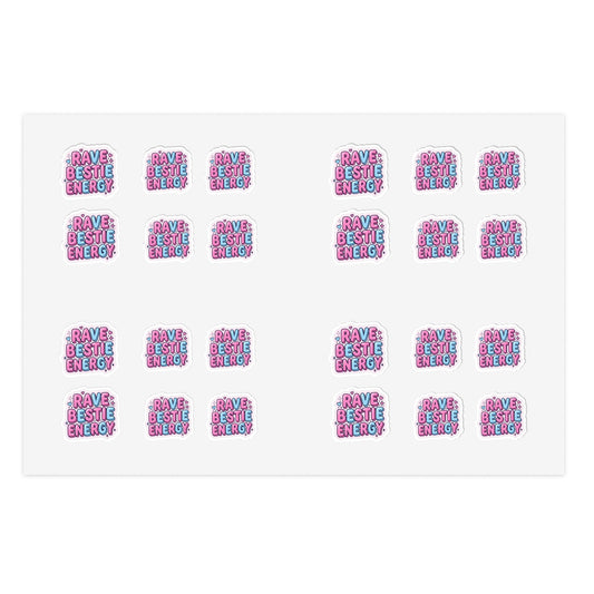 'Have Bestie Energy' Cute Girlfriend Friendship Trading Sticker sheet