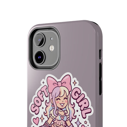 Soft Girl Tough Phone Case — Cute Pastel