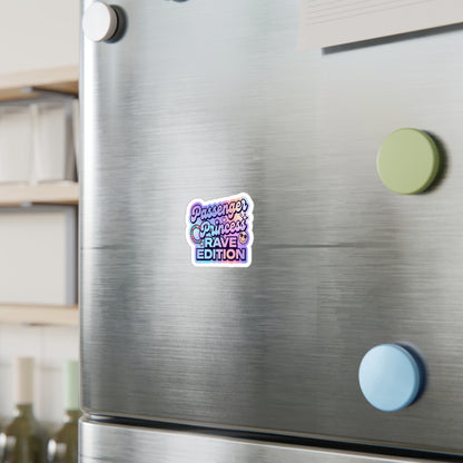 "Passenger Princess: Rave Edition" Cute Pastel Sticker