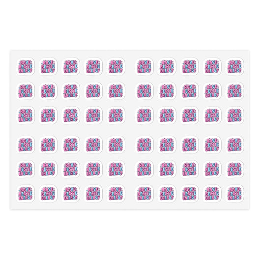 "Rave Bestie Energy" -  5 Sheets Trading Pack