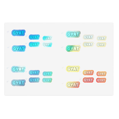 "GYAT" Trading Sticker Sheet