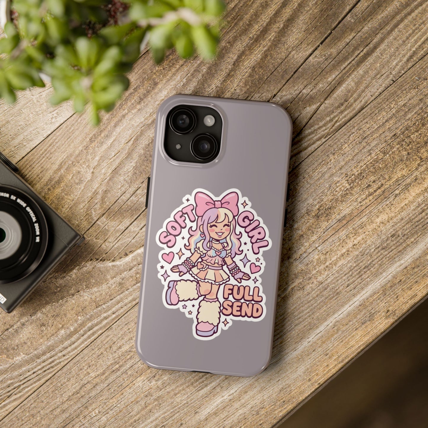 Soft Girl Tough Phone Case — Cute Pastel