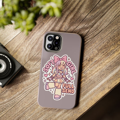 Soft Girl Tough Phone Case — Cute Pastel