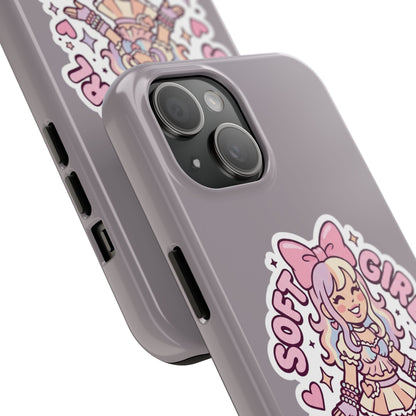 Soft Girl Tough Phone Case — Cute Pastel