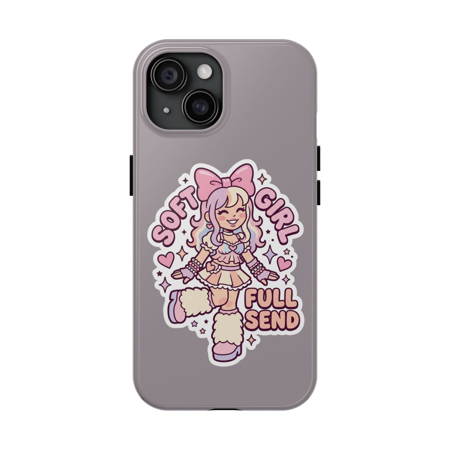 Soft Girl Tough Phone Case — Cute Pastel