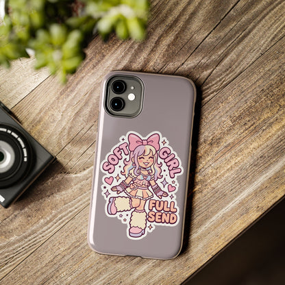 Soft Girl Tough Phone Case — Cute Pastel