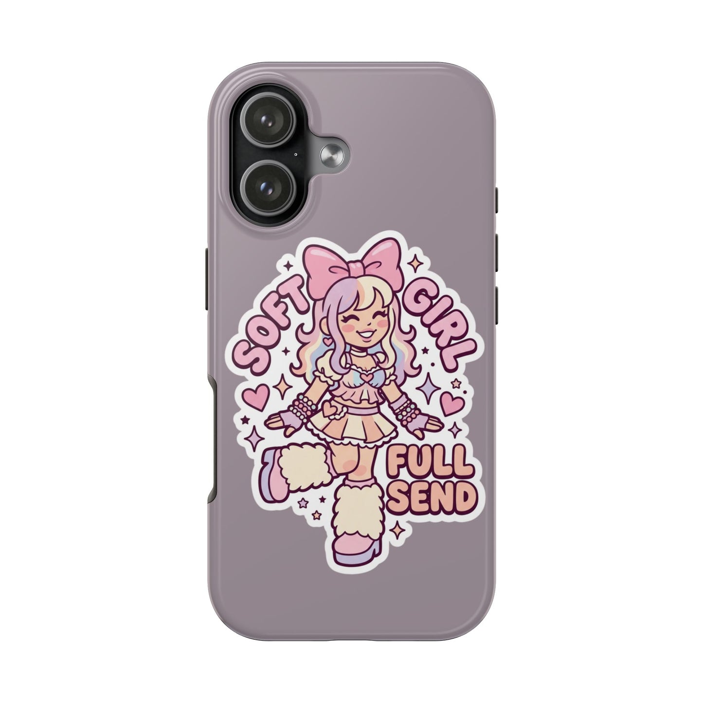 Soft Girl Tough Phone Case — Cute Pastel