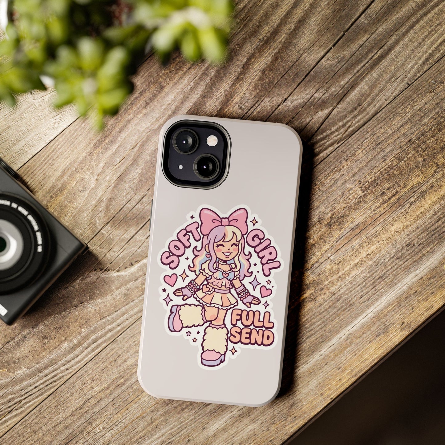 Soft Girl Tough Phone Case — Cute Pastel