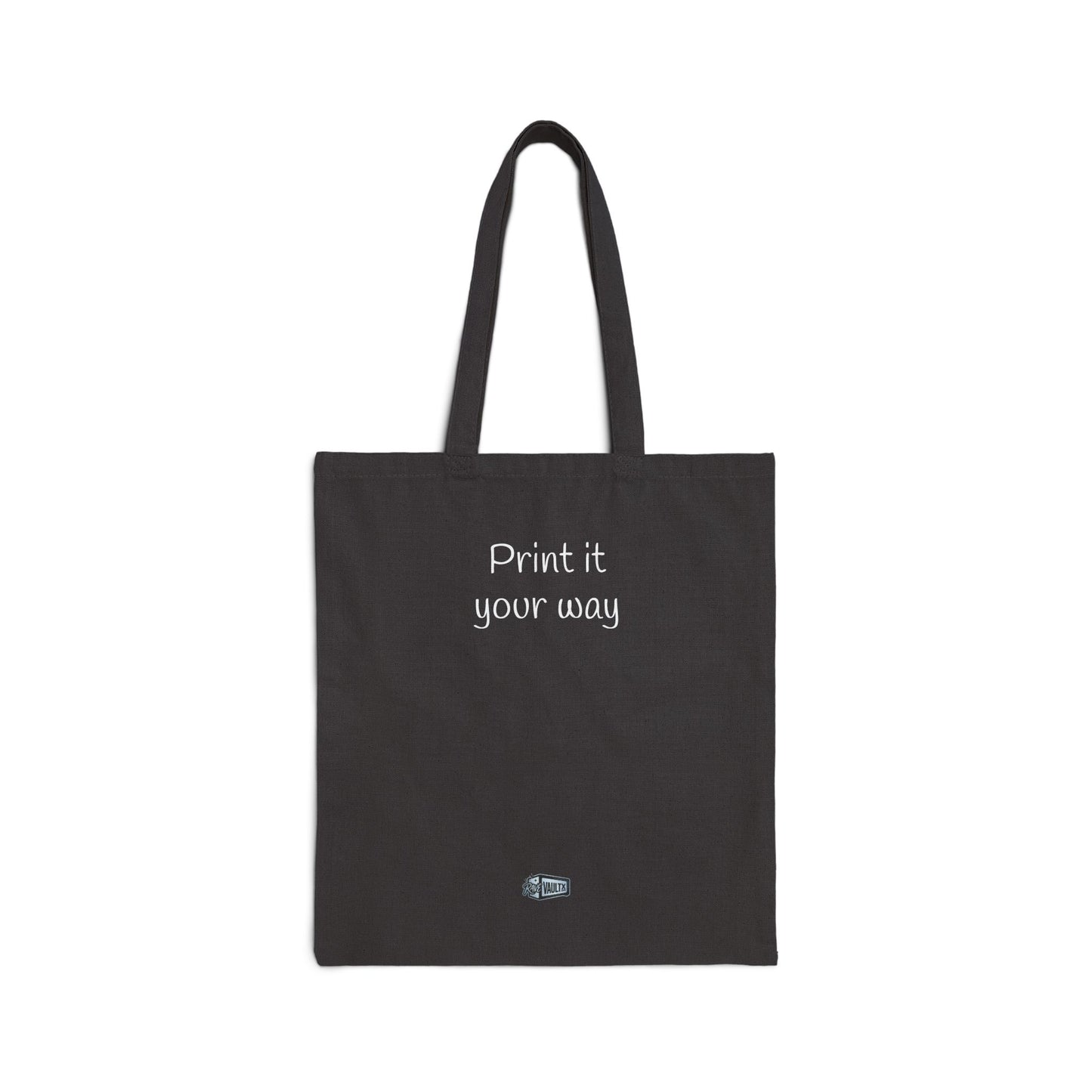 Tote Bag — Glitter Brain No Thoughts Printed