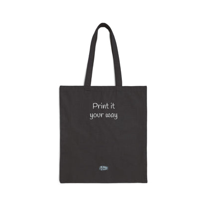 Tote Bag — Glitter Brain No Thoughts Printed